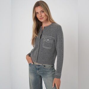 NWT Repeat Cashmere Cardigan